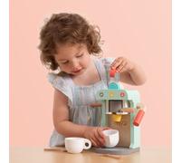 Machine à café en bois fsc® pour enfant dès 3 ans