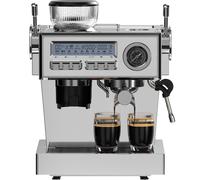 Machine à café espresso avec broyeur, machine à porte-filtre avec pompe italienne 20 bars, machine à café avec mousseur à lait Kit Barista, 3 températures