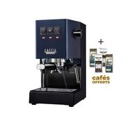 Machine à café espresso CLASSIC E24 CLASSIC BLUE GAGGIA RI9481/15 (4 x 250g de café offerts)