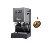 Machine à café espresso CLASSIC E24 INDUSTRIAL GREY GAGGIA RI9481/16 + 1 Kg de café moulu OFFERT