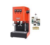 Machine à café espresso CLASSIC E24 LOBSTER RED GAGGIA RI9481/19 (4 x 250g de café offerts)