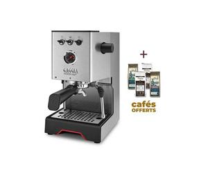 Machine à café espresso CLASSIC UP - INOX GAGGIA EG2500/00 (+ 4 x 250g de café offerts)