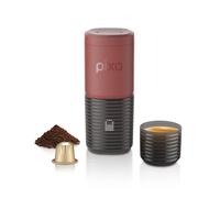 WACACO Machine à café électrique et portable, avec 4 types de café et chauffage rapide, batterie 3 x 3000 mAh, machine à expresso portable de 20 bars pour café moulu et capsule NS (rouge tuscan)