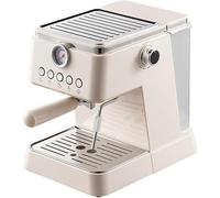 Machine à café expresso 20 bars, avec buse vapeur et réservoir d'eau amovible de 1,5 L, plusieurs modes et contrôle précis de la température, chauffe en 20 secondes, design compact pour la maison