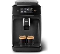 Machine à café expresso à café grains PHILIPS EP1200 - Noir Mat - Avec broyeur - 2 boissons - Ecran tactile - AquaClean
