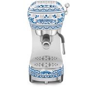 Machine à café expresso années 50 SMEG ECF02DGBEU Blu Mediterraneo