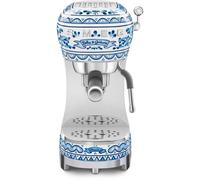 Machine à café expresso années 50 SMEG ECF02DGBEU Blu Mediterraneo