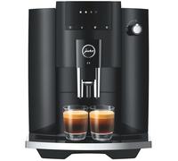 Machine à café Expresso broyeur - JURA - E4 Piano - 1450 W - 280 g - 1,9 L - 5 spécialités - Noir brillant
