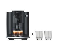 Jura Expresso avec broyeur E4 – 1450 W, 280 g, 1,9 L, 5 spécialités – Noir