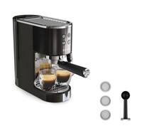 Machine à café expresso broyeur - KRUPS - XP444G - 15 bars - Buse vapeur - Compacte et moderne