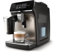 Machine à café Expresso broyeur - PHILIPS - EP2336/40 - Série 2300 - LatteGo - 4 recettes - Broyeur céramique - Noir chromé