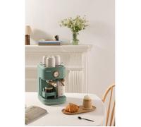 THERA RETRO PRO - Machine À Café Expresso Semi-automatique 20 Bars Vert Sauge