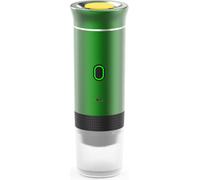 Machine à café expresso électrique de voyage, design portable, extraction haute pression, vert