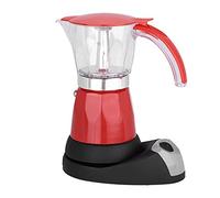 Machine à café expresso électrique Moka 6 tasses Cafetière électrique authentique Espresso italien rouge vert en option(1)