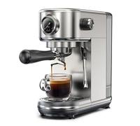 Machine à café expresso HiBREW H10B, pression d'extraction de 20 bars, semi-automatique, température et volume de tasse réglables, poignée en alliage d'aluminium de 51 mm