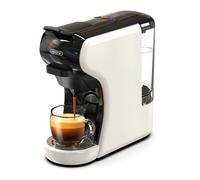 Machine à Café Expresso HiBREW H1A 1450W - Extraction 19 Bars - Cafetière à Capsules Multiples 4 en 1 Blanc