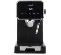 LIVOO Machine à expresso DOD218N 20 bars 1100 W accessoires inclus Noir
