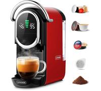 Machine À Café Expresso Magician1 20 Bar, Compatible Nespresso/Dolce Gusto/Lavazza, Dosettes ESE Et Café Moulu, Tasse Réglable