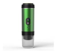 Machine à café expresso - OCLAADM - 3 en 1 - Portable - Compatible capsules et café moulu - Vert