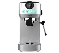 Cecotec Machine à expresso Power Espresso 20 Steel Pro – 1350 W, 20 bars, Système Thermoblock, 1,3 L