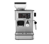 Machine à Café Expresso PRIXTON Napoli avec Moulin Intégré, 20 Bars, 1350 W, Compatible avec Grains de Café, Café Moulu et Capsules