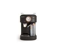 CREATE Machine à café expresso semi-automatique THERA RETRO PRO 20 bars bac à lait 1,5 l Noir