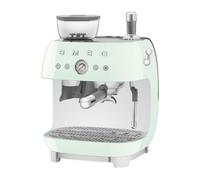 Machine à café expresso SMEG avec broyeur 2,4 L vert d'eau