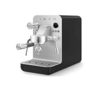 Machine à café Expresso SMEG EMC02BLMEU Noir 15 bar avec manomètre et fonction lait