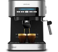 Machine à café expresso - ZVVN - 20 bars de pression - 1.5 L - Bras double sortie - Buse vapeur orientable