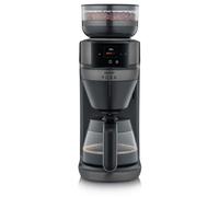 Machine à café filtre automatique Séverin Filka 2.0 KA 4854 Noir Inox Inox brossé titane - Noir mat G