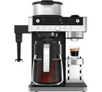 Machine à café filtre et capsules Ninja Prestige, mousseur intégré | CFN802EU | par SharkNinja
