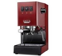 Machine à café - GAGGIA - CLASSIC EVO - Rouge - Acier inoxydable - Performance optimale Rouge