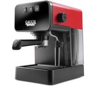 Machine à café - Gaggia - Espresso - Rouge - 1,2L - 15 bar - Mousseur à lait