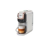 Machine à café H2B 19 bars 1450 W compacte blanche