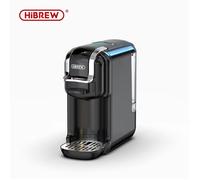 Machine à café HiBREW H2B 5 en 1 à capsules multiples, 20 bars, capsules DG Cappuccino NES, petites capsules ESE, café moulu, noir