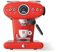 Machine à café Illy X1 Anniversary - Compatible ESE et Café Moulu - Rouge Rouge