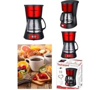 MACHINE A CAFE INOX Programmable 1,5L (10/12 Tasses) Ecran LCD Arret Automatique 1000W