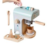 Machine À Café Jouet pour | Machine à Café Jouet Cuisine Enfant - Jeu Éducatif Et Créatif pour ,Jeu D'Intérieur pour École Maternelle Anniversaire Fille Garçon