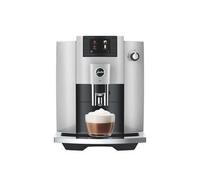 Machine à café - Jura - E6 Platinum - 1450 W - Argent - Broyeur intégré