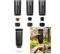 Machine à café - LIVOO - Modèle Portable - 20 bars - Batterie 7500 mAh - Compatible Nespresso/Dolce Gusto/café moulu