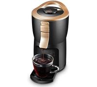 Machine à Café, Machine à Café Automatique Complète Cafetière Américaine de Broyage Automatique de Haricots Thé Ménager Américain Drip Coffee One Machine, Compatible avec Home Off Intéressant, HUANG