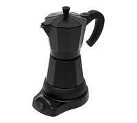 Machine à café | Machine à café | Cafetière | Cafetière italienne | Cafetière à moka électrique 480 W | 300 ml (10 oz) | En alliage d'aluminium & PP | Avec valve de sécurité | Pour cappuccino et latte