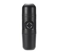 Machine à Café Machine à Café Manuelle Cafetière Portable Machine à Expresso Pressée à la Main Extérieur sur le Pouce Mini Cafetière 304 en Acier Inoxydable Capacité D'Eau 140Ml (Noir Intéressant, H