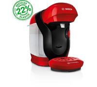 Machine multi-boissons Bosch TAS113E - 1400 W - Café, Café crème, Cappuccino, Chocolat chaud, Espresso, Lait chaud, Latte Macchiato, Thé - Rouge