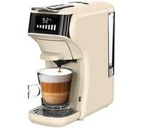 Machine à café multi-capsules 6 en 1 HiBREW H1B 20 bars 7 niveaux réglables écran numérique thermostat Jaune beige Blanc