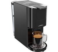 Machine à café multi-capsules - PRINCESS - 4-en-1 - 19 bars - 800 ml - 1450 W Noir G
