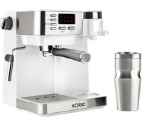 Machine À Café Multifonction 3 En 1 De 20 Bars 850w Blanc Gris