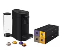 Machine à café NESPRESSO DELONGHI VERTUO PLUS NOIR MAT BUNDLE ENV 150 BM + 52 CAPSULES OFFERTES