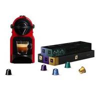 Krups Machine à café Nespresso Inissia YY5789 Rouge - 50 capsules incluses