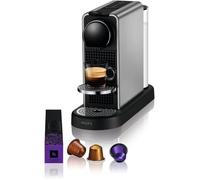 Machine à Café - Nespresso - Krups Citiz Platinum - Titane - 19 bar - Capsules